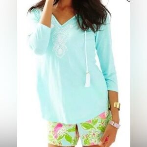 Lilly Pulitzer Holly Tunic Top Size XS